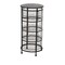 Tripar International 32.5" Storage Cabinet with Four Mesh Swivel Drawer Bins Display Stand